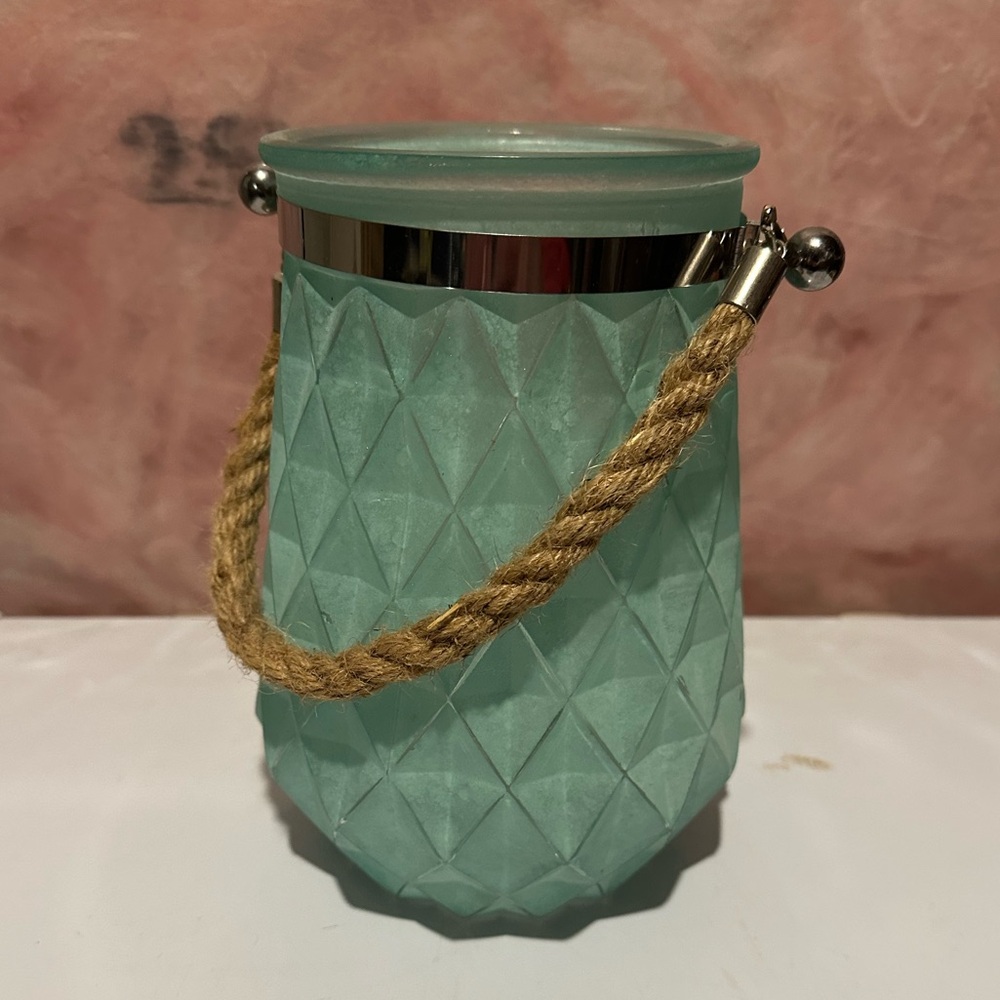 4/$20 Textured Decorative Glass Vase
